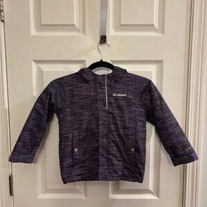 Columbia purple toddler coat size 4T